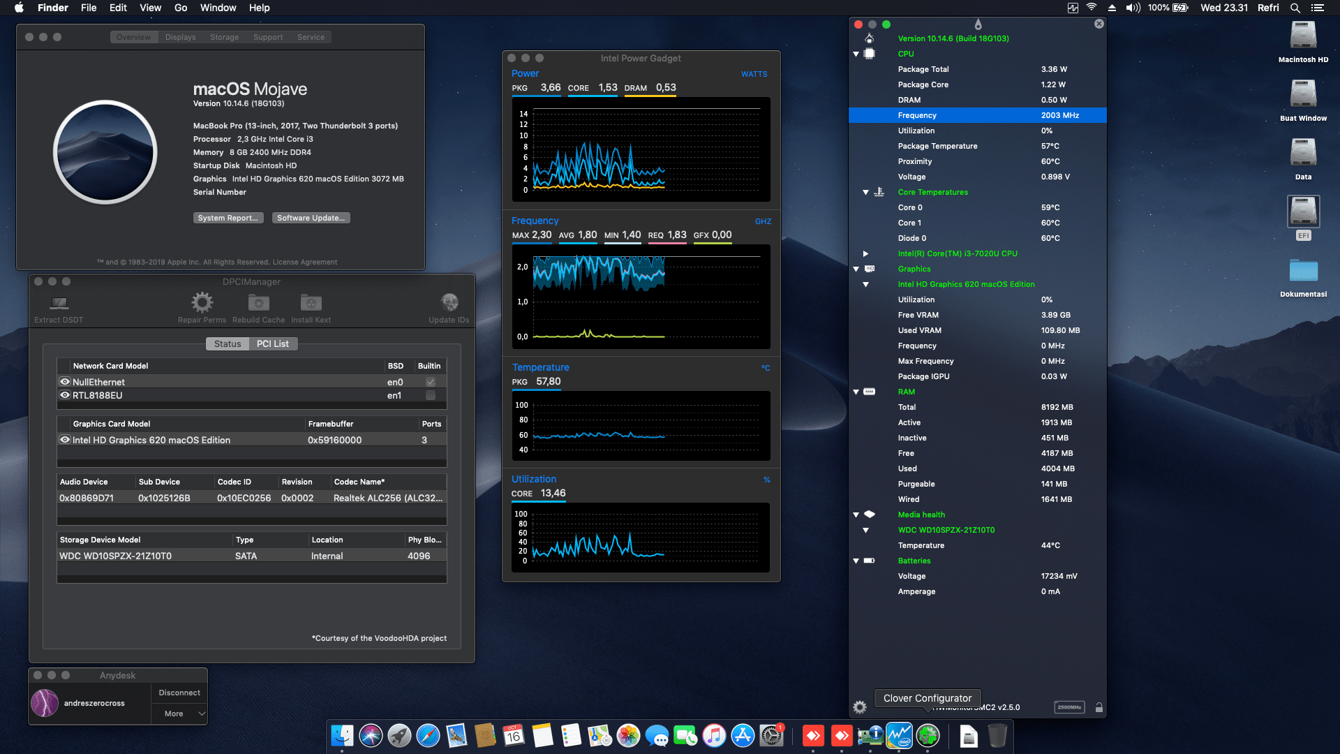 Acer Swift 3 SF314 54G 31YU [KabyLake   Intel HD 620 + I2C] 1